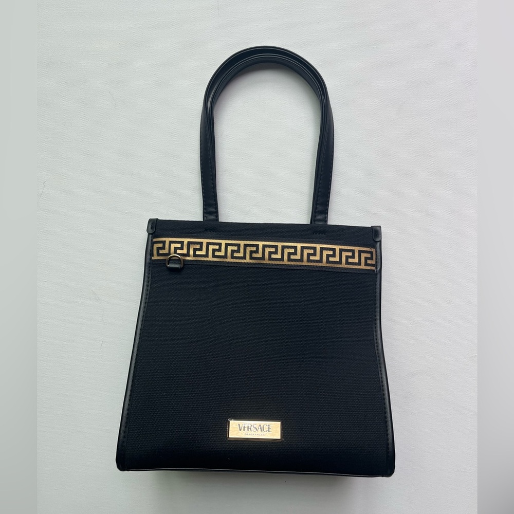 VERSACE Parfums Black & Gold Bag